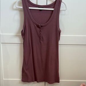 Torrid size 2 rib kit tank button down mauve
